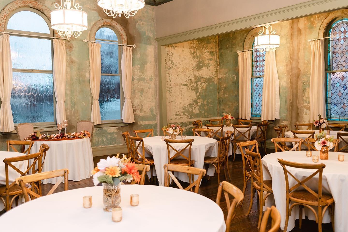 wedding reception at the 1906