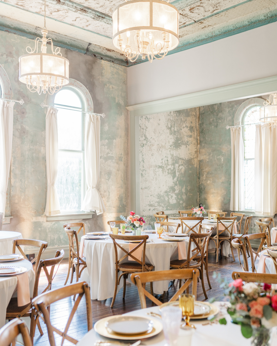 wedding reception at the 1906